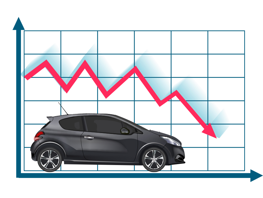 کاهش قیمت خودرو بعد از کاهش تقاضای خرید از سوی مشتریان