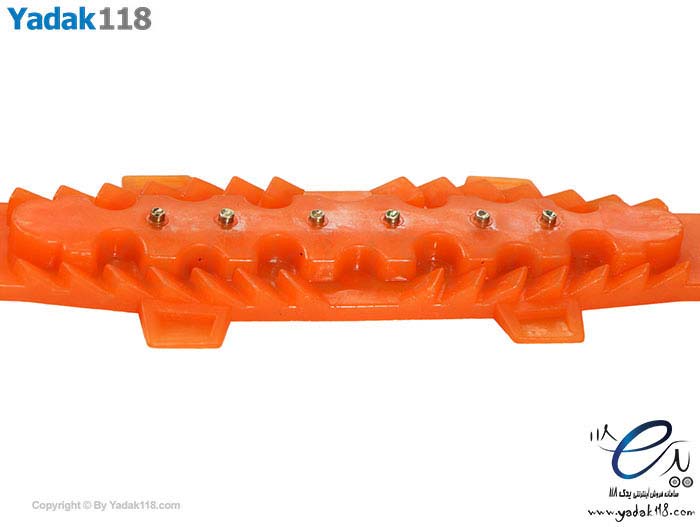 زنجیر چرخ ژله‌ای (نانو پلیمری) 12 کمربندی نارنجی