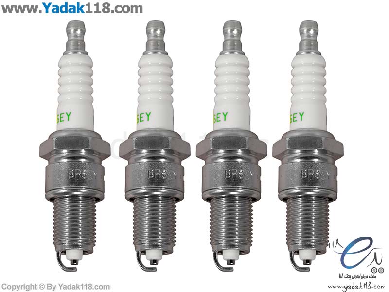 شمع موتور پیکان کاربراتوری NGK 6278 - BP6EY ژاپن (قرمز)