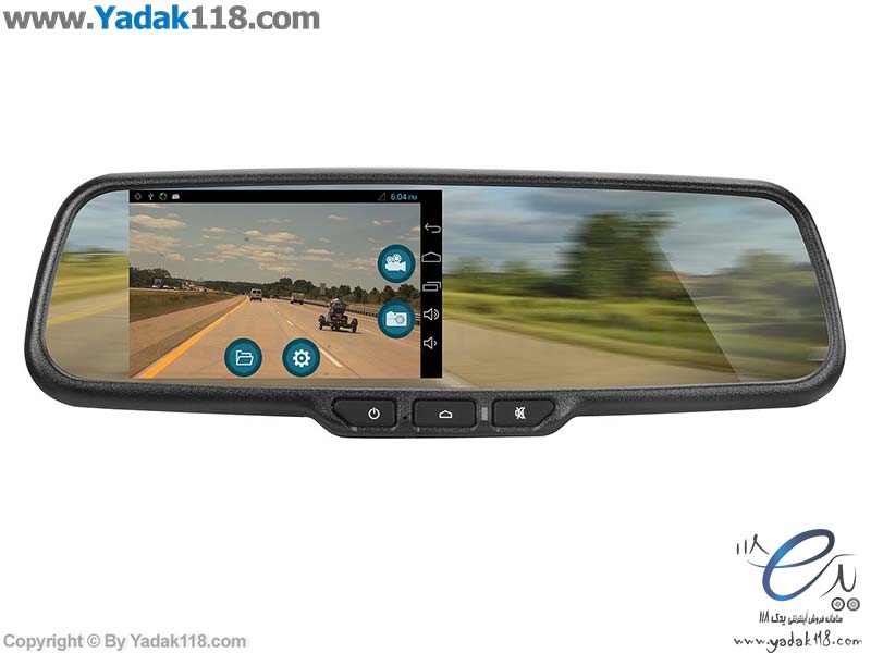آینه هوشمند خودرو اندروید 5 اینچ  ALFA مناسب برای پژو پارس