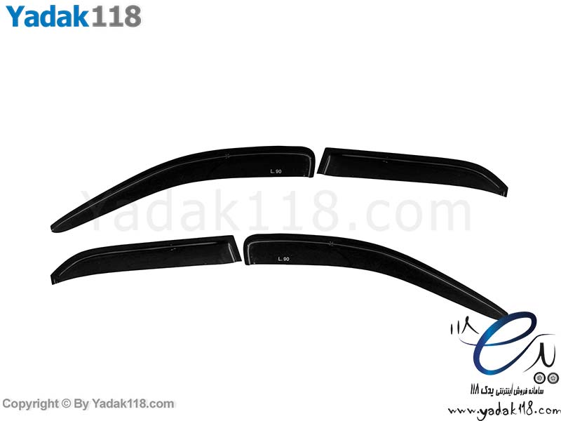 بادگیر شیشه جلو و عقب رنو ال 90