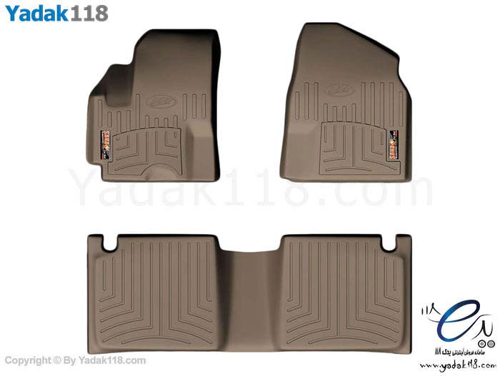 کف پایی لیفان X60 (زیرپایی) سه بعدی سانا-کرم