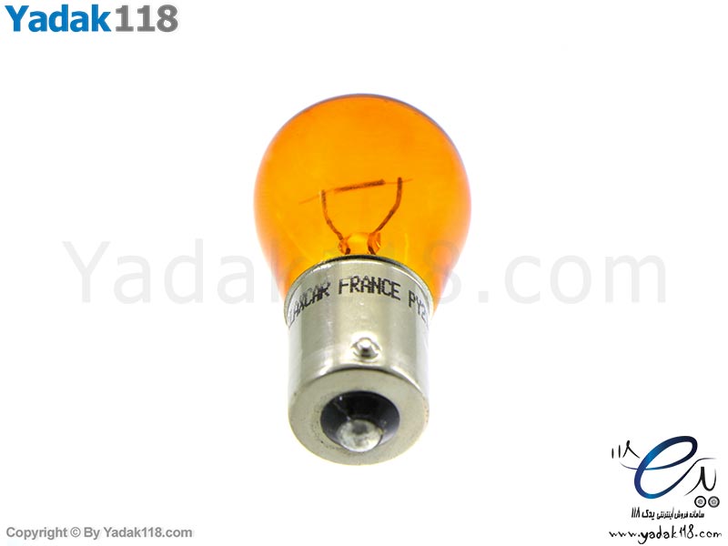 لامپ تک کنتاک رنگی PY21W کلاکس کار