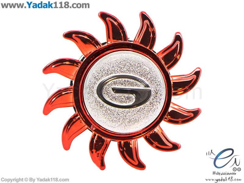 خوشبوکننده خورشیدی گاک | رنگ قرمز