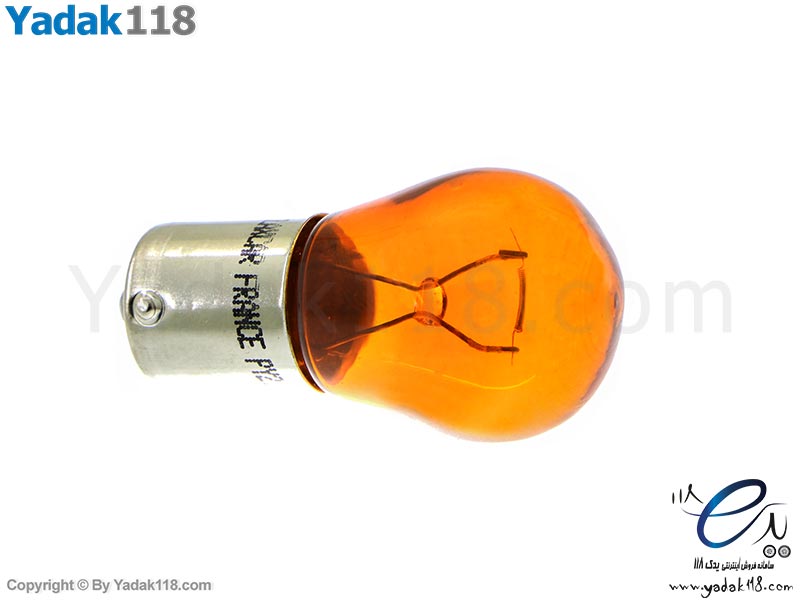 لامپ تک کنتاک رنگی PY21W کلاکس کار