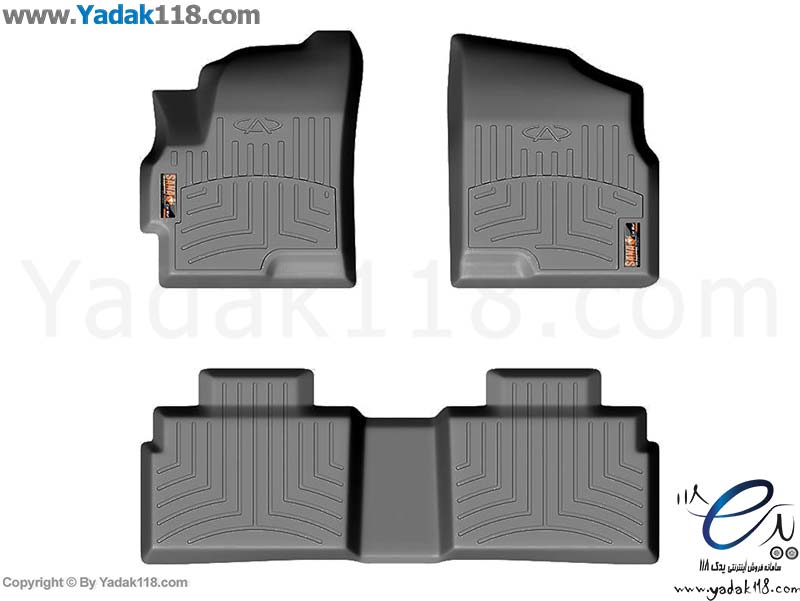 کف پایی چری تیگو 5 (زیرپایی) سه بعدی سانا - طوسی